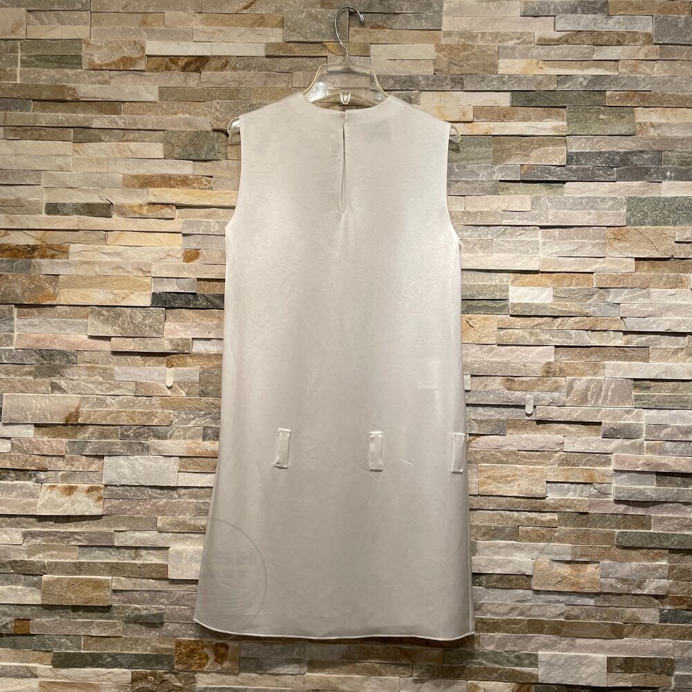 Miu Miu Ivory Silk Satin Mini Dress | Sleeveless, Rare Bridal $3200 NWOT - Picture 7 of 16